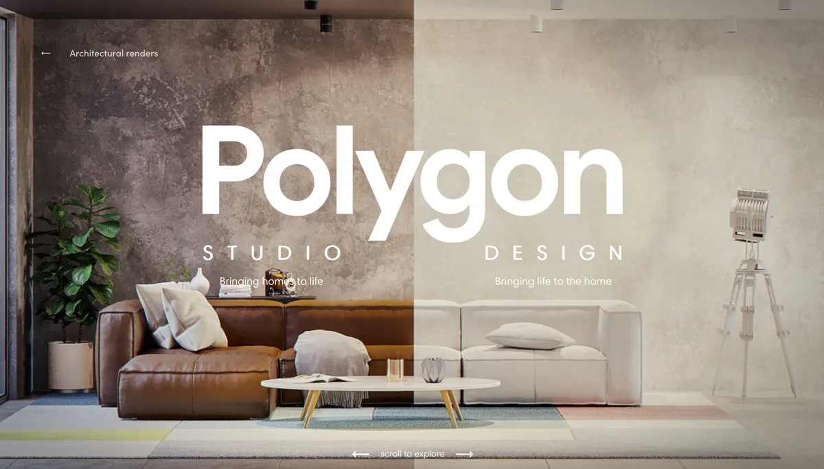 Polygon Design Website